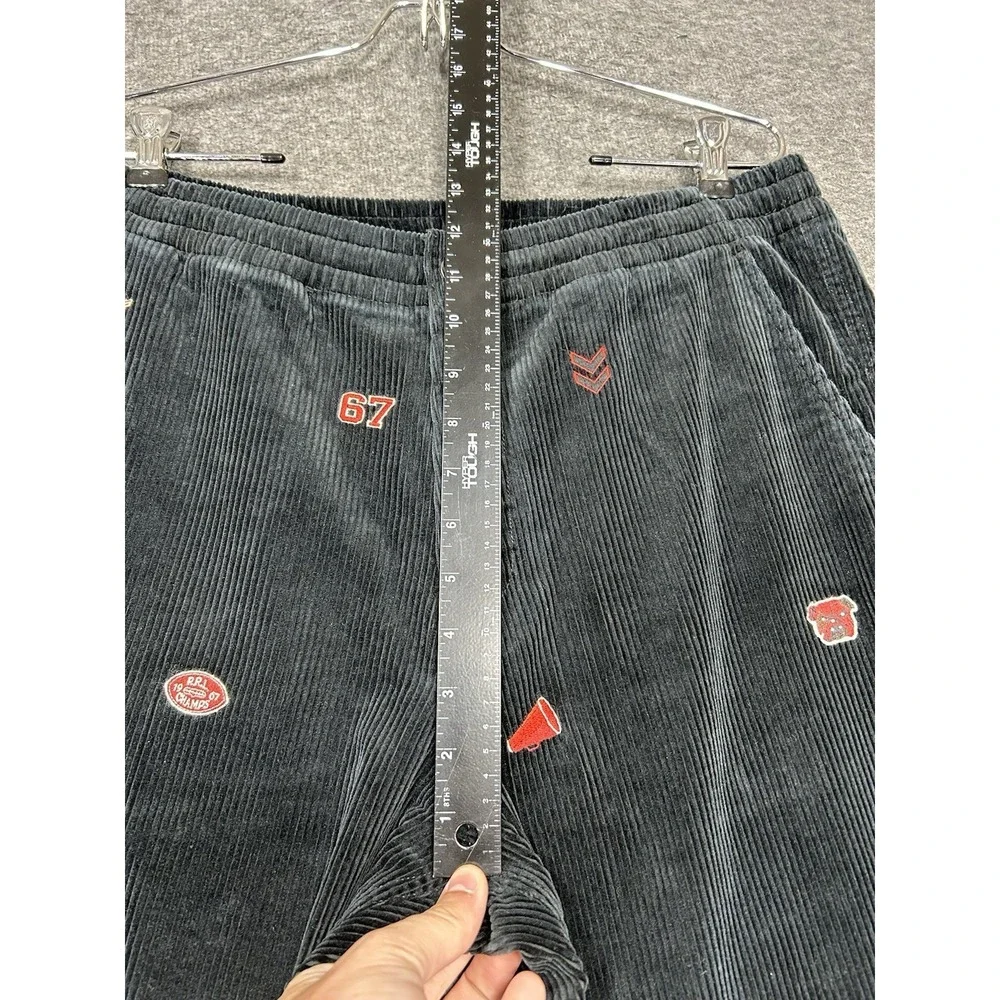Polo Ralph Lauren Corduroy Prepster Pants Mens M Embroidered Football Varsity